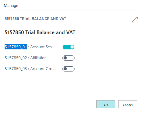 Demo\_Account schedules
